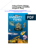 The Diversity of Fishes Biology Evolution and Ecology 3Rd Edition Douglas E Facey Full Chapter