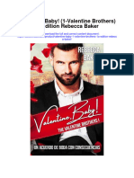 Download Valentine Baby 1 Valentine Brothers 1A Edition Rebecca Baker all chapter