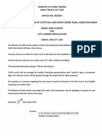 RTN #39 Lane Closure - Middle Road Junction of North Shore Road 20240421