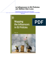 Download Mapping The Influencers In Eu Policies 1St Ed Edition Dan Luca full chapter