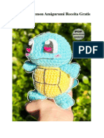 Squirtle Pokemon Amigurumi Receita Gratis PDF