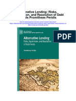 Download Alternative Lending Risks Supervision And Resolution Of Debt Funds Promitheas Peridis full chapter