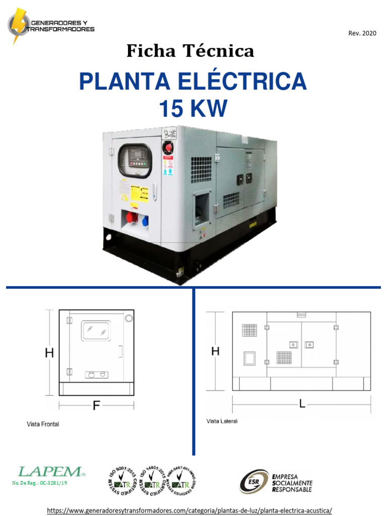 15 KW Generadores y Transformadores | PDF | Vehículos