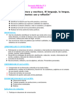 Secuencia Número 3, Textos Poéticos Sexto Grado.