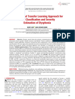 Multitask and Transfer Learning Approach for Joint Classification and Severity Estimation of Dysphonia