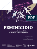 Feminicidio: Interpretación de Un Delito de Violencia Basada en Género