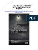 Download British Murder Mysteries 1880 1965 Facts And Fictions Laura E Nym Mayhall full chapter