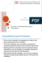 5 - Computerized Layout Procedures