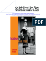 Download Broadway To Main Street How Show Tunes Enchanted America From After The Ball To Hamilton Laurence Maslon full chapter