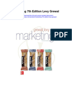 Download Marketing 7Th Edition Levy Grewal full chapter