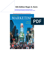 Marketing 16Th Edition Roger A Kerin Full Chapter