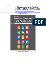 American Government and Politics Today 10Th Edition Steffen W Schmidt Full Chapter