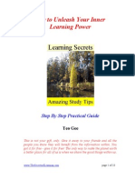 How To Unleash Your Inner Learning Power: Step by Step Practical Guide