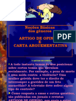 21-07 Artigo de Opiniao-Carta Argumentativa