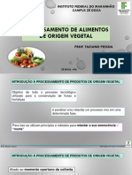 1 - Características Das Frutas e Hortaliças