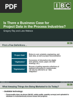 26_Business Value for Project Data