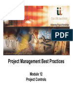 01 - IPA Institute - Project Controls and The PCI