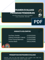 Instrumen Evaluasi Program Pendidikan