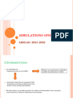 ArchIII Simulations SPICE 2021 2022