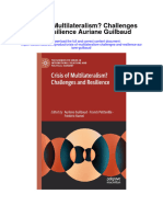 Crisis of Multilateralism Challenges and Resilience Auriane Guilbaud Full Chapter