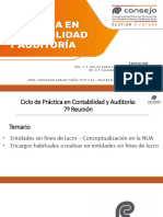 Ciclo de Práctica en Contabilidad y Auditoría 7° Reunión 2023 VF