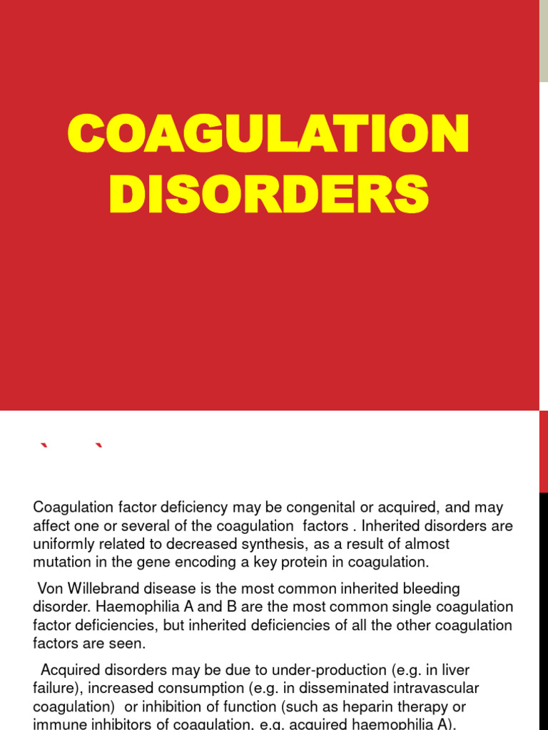 Bleeding 13 Pdf Haemophilia Coagulation