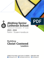 Abiding Savior Parent Handbook 2023-2024