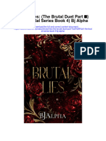 Download Brutal Lies The Brutal Duet Part %E2%85%B1 The Brutal Series Book 4 Bj Alpha full chapter