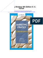 Marketing Strategy 8Th Edition O C Ferrell Full Chapter