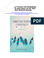 Marketing Tourism and Hospitality Concepts and Cases 1St Ed 2021 Edition Richard George Full Chapter