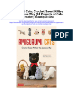 Download Amigurumi Cats Crochet Sweet Kitties The Japanese Way 24 Projects Of Cats To Crochet Boutique Sha full chapter