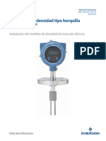 Manuals Guides Medidores de Densidad Tipo Horquilla Fork Density Meter Spanish Micro Motion Es 62180
