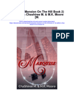 Marquise Mansion On The Hill Book 2 1St Edition Chashiree M M K Moore M Full Chapter