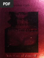 acgカード8枚組 33 Take Care of Yourself - Sophie Calle - 2007 - Actes Sud