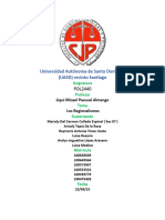 Conceptos Doctrinal de Regionalismo Grupo 2