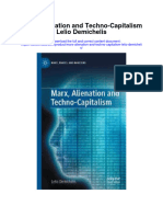 Download Marx Alienation And Techno Capitalism Lelio Demichelis full chapter