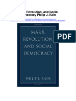Download Marx Revolution And Social Democracy Philip J Kain full chapter