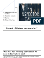 An Inspector Calls Revision Teaching Power Point