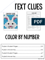 Context Clues: Color by Number