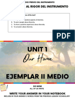 Ejemplar Clase de Inglés Unidad 1 - II Medio