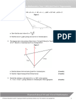 Pure Maths Year 1 End of Unit Test 4