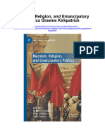 Marxism Religion and Emancipatory Politics Graeme Kirkpatrick Full Chapter