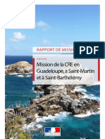 Rapport CRE Juin 2018 Mission Guadeloupe
