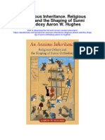 An Anxious Inheritance Religious Others and The Shaping of Sunni Orthodoxy Aaron W Hughes Full Chapter