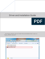 Driver Installation Guide - EN