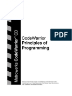 Code Warrior - Principles of Programming