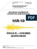 010 Titulo H - ESTUDIOS GEOTECNICOS