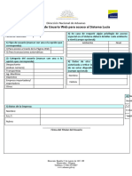 Formulario Solicitud Alta Usuario