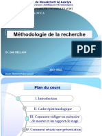 Methodologie de Recherche