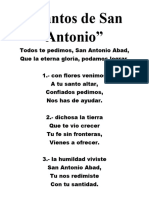 Cantos de San Antonio